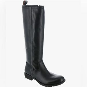 Sofft Bluma Women's Black Leather Knee-High Boots.  Size 7 New